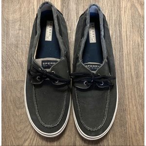 Men’s Black Sperry Top-Siders -Size 13